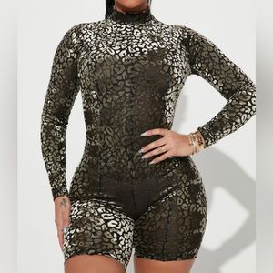 Maya Velvet Romper